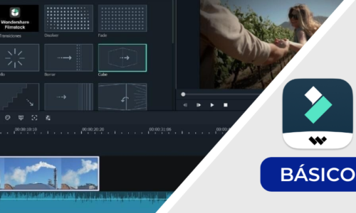 Edición básica de vídeos con Filmora